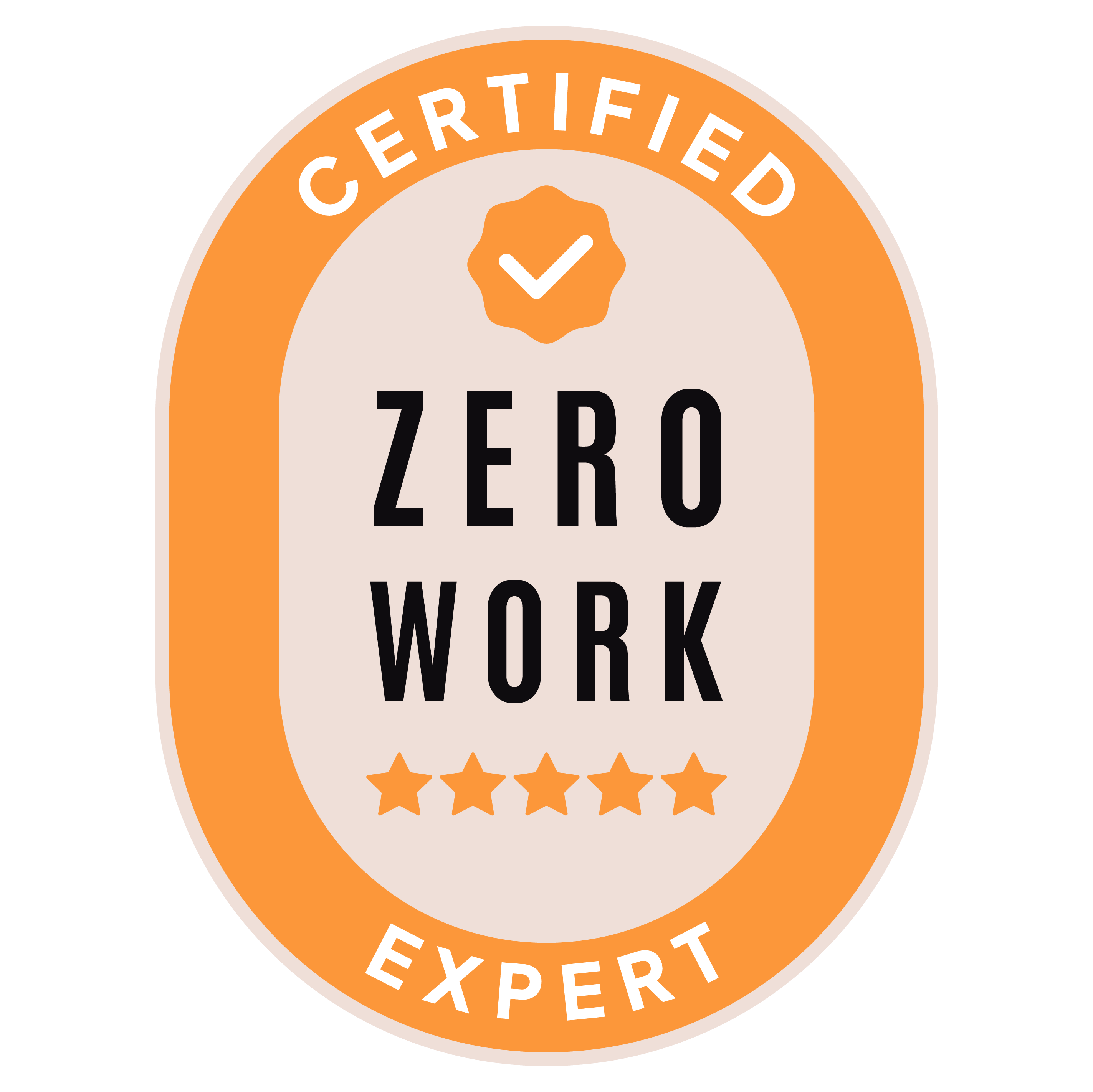 ZeroWork Expert Badge